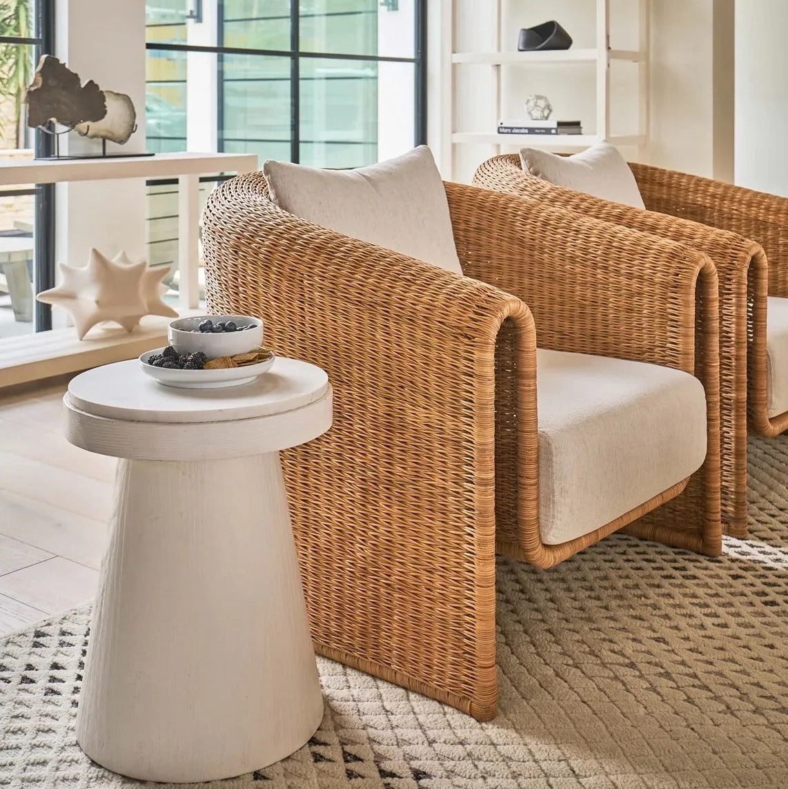 Natural Rattan Leisure Chair