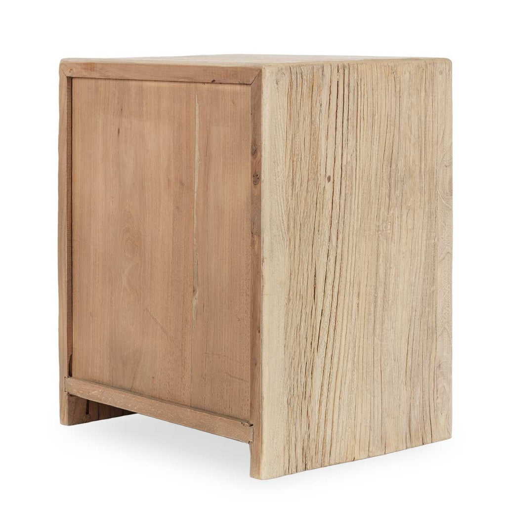 Open Shelf Bedside Cabinet With A Single Drawer