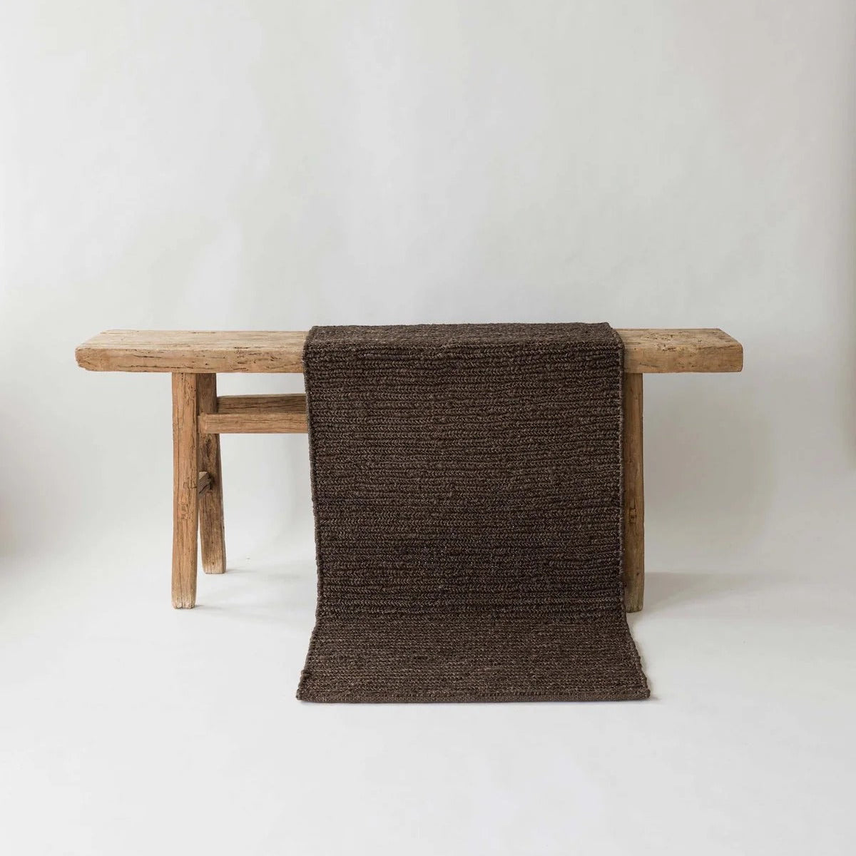 Thickened Natural Jute Runner Rug