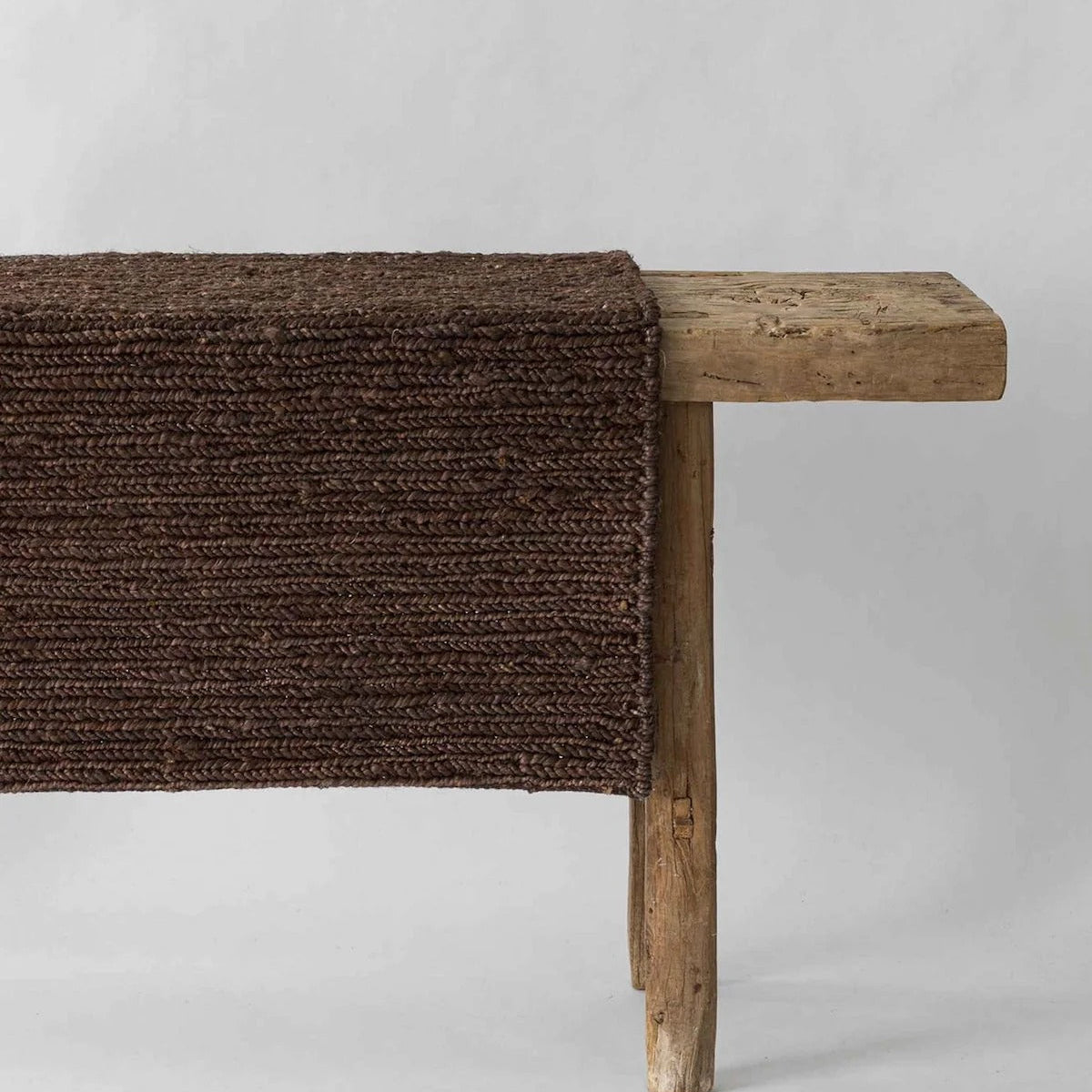 Thickened Natural Jute Runner Rug
